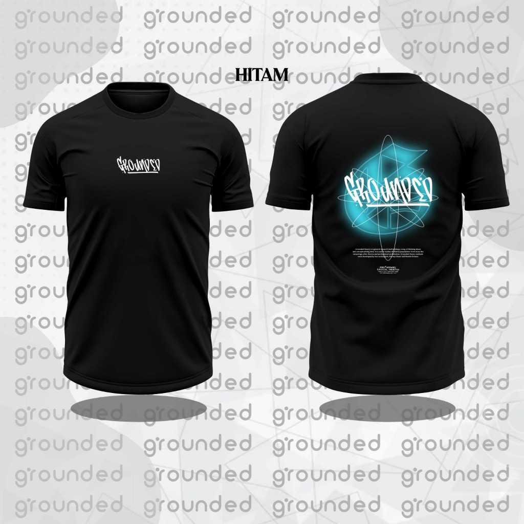 Kaos Pria Distro Keren Original 100% | T-shirt Grounded Neon