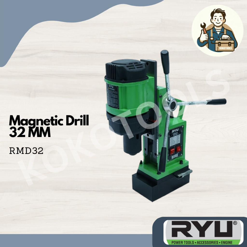 Bor Magnet Magnetic Drill 32 MM RMD 32 Ryu