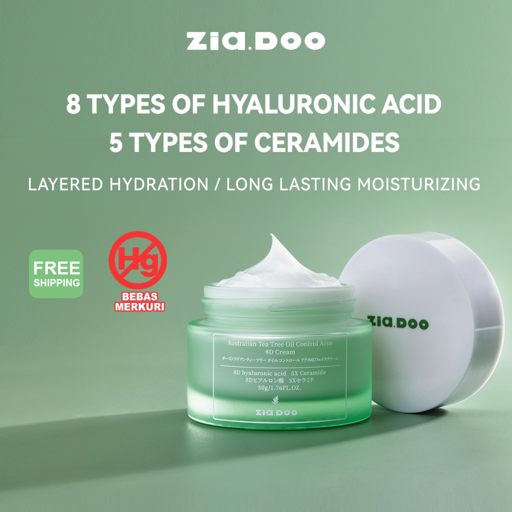 Zia.Doo Australian Tea Tree Oil Control Acne 8D Cream