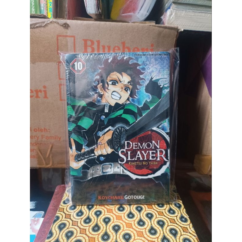 Komik demon slayer 10 segel / komik demon slayer vol 10 segel / komik Demon slayer kimetsu no yaiba 