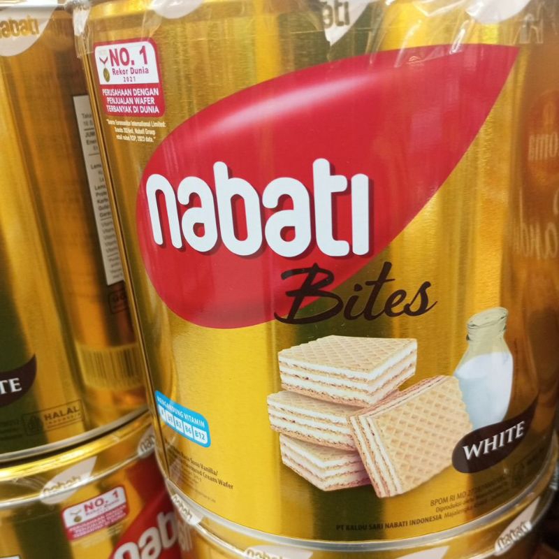 

NABATI BITES WAFER WHITE 240GR