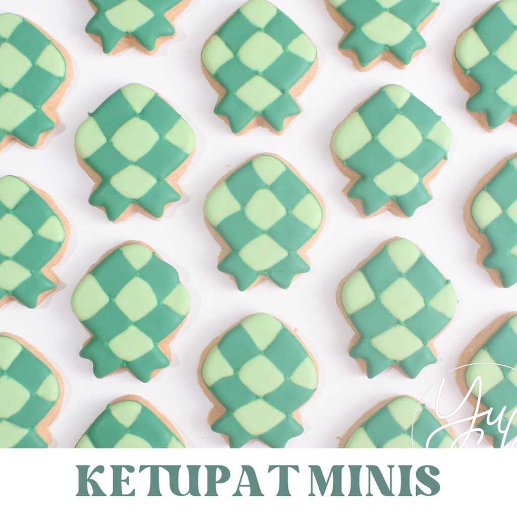 

Ketupat Minis (Eid / Ramadan / Lebaran Collection) – Mini Sugar Cookies