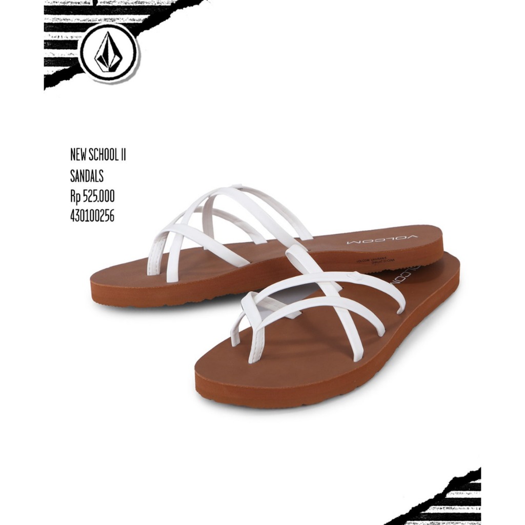 RAYSURF VOLCOM SANDAL WANITA 430100256 ORIGINAL
