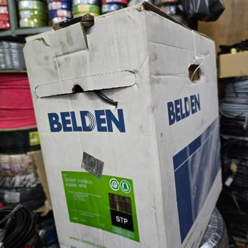 Kabel Data STP Cat5e BELDEN Roll 305m Kabel Lan Shielded Cat 5e BELDEN STP Cat 5
