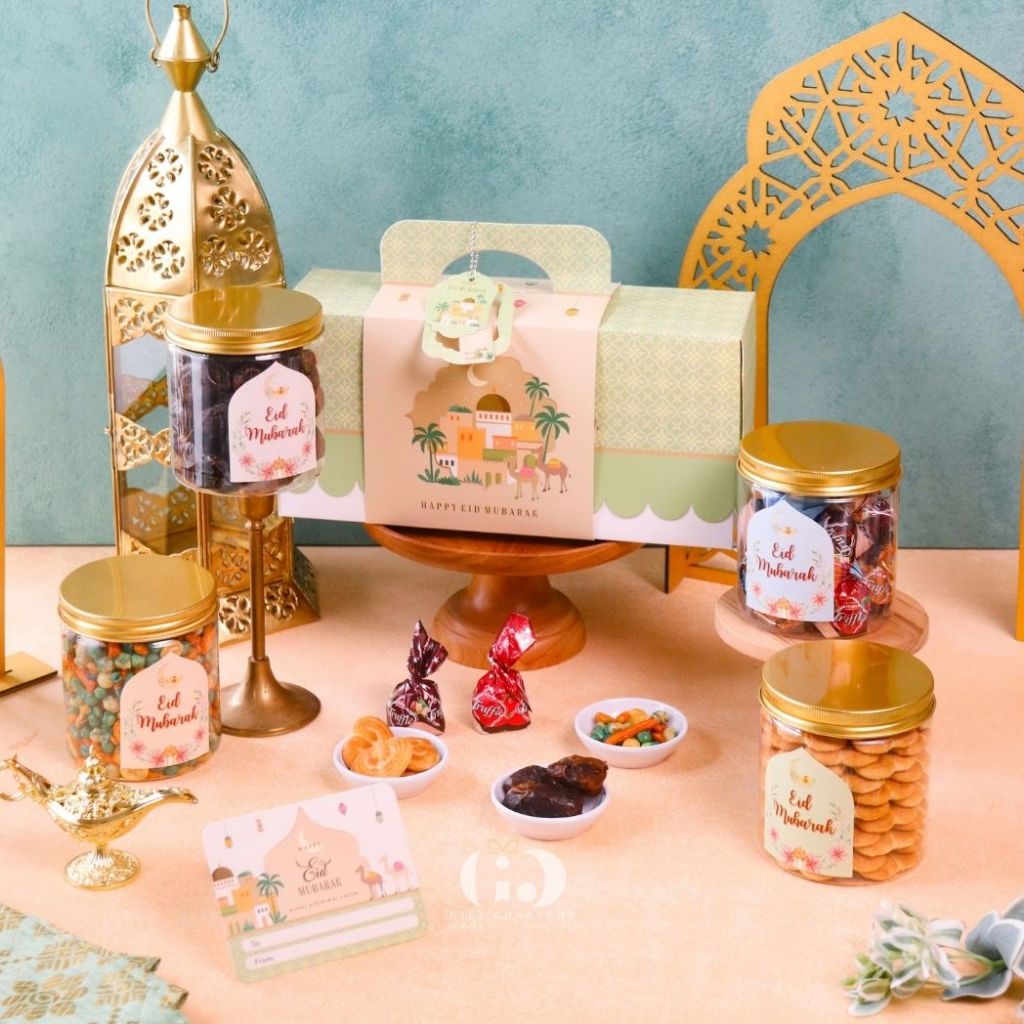 

[READY STOCK] Hampers Isi 3 Jar Kue Lebaran Idul Fitri Eid Mubarak Tahun 2025