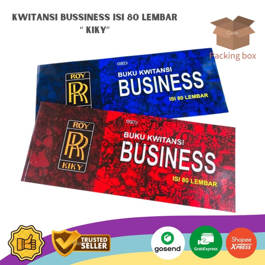 

Kwitansi Bussines KIKY isi 80 Lembar / Kwitansi Bisnis [ 1 PCS ]