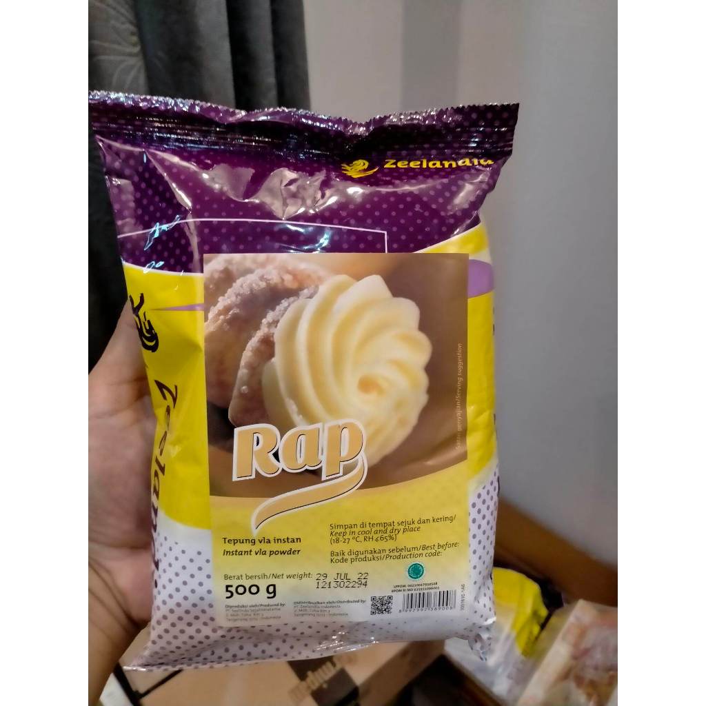

RB Zeelandia Rap - Custard 500 Gr