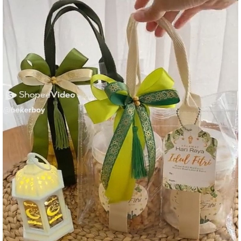 

Tote bag mika korea IMPOR / tas mika hampers lebaran idul fitri imlek / GOODIE BAG / tas tenteng / tas souvenir / tas kosmetik