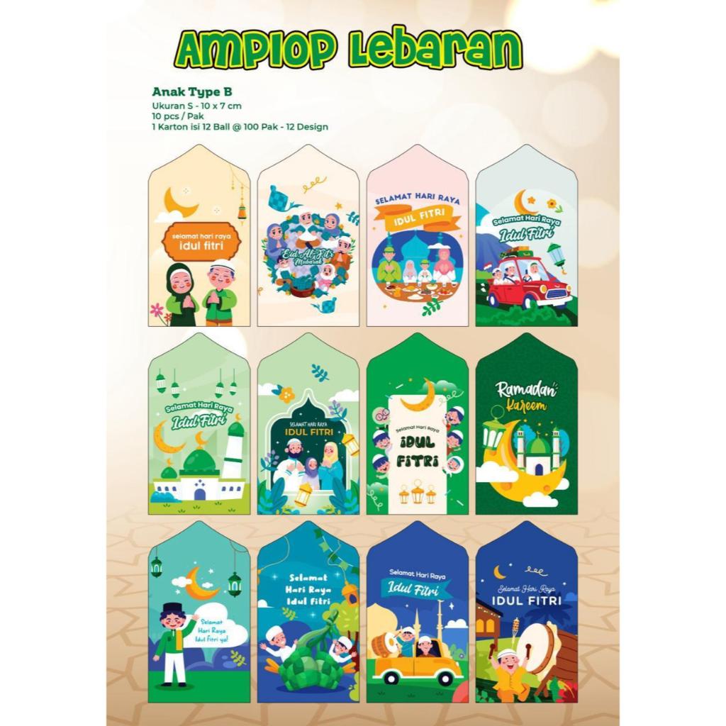 

AMPLOP LEBARAN IDUL FITRI KARAKTER 1 PACK ISI 50PCS