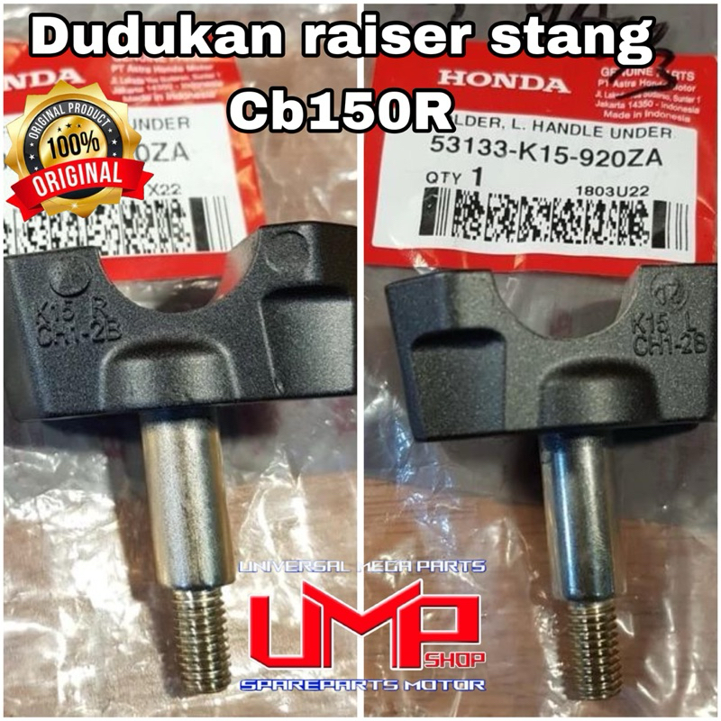 Dudukan stang kanan kiri new CB150 R dudukan raiser stang cb150r cb 150 r Original
