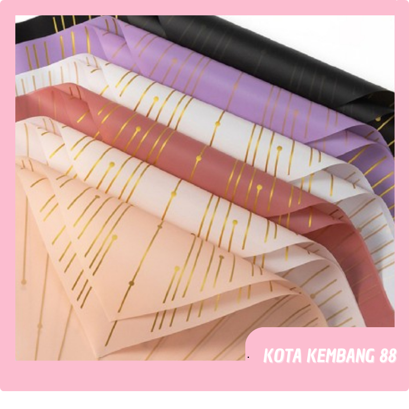 

Kertas Buket Motif Meteor Starlight Flower Wrapping Paper Bouquet Ecer KB091