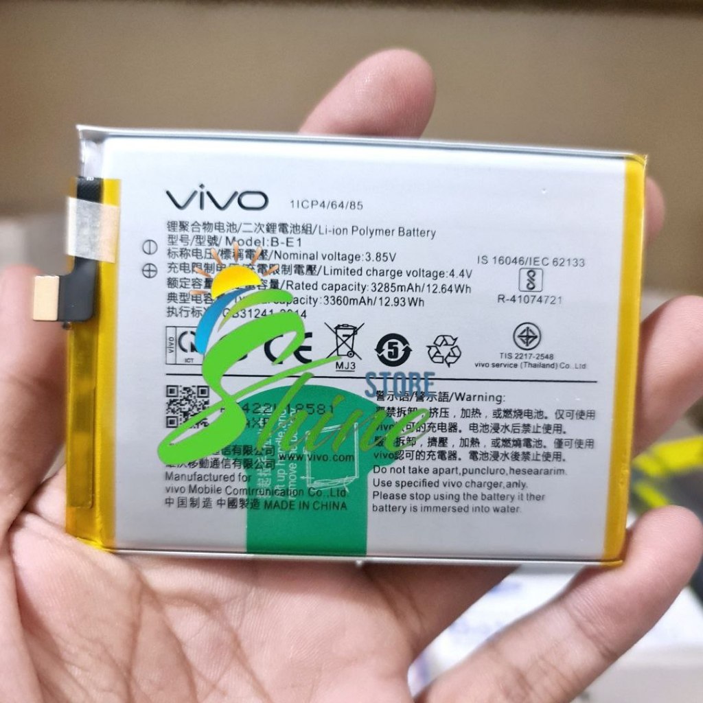 Baterai Batre Vivo B-E1 Original HP Vivo Y71 1724 1801i / Vivo Y71i 1801 Battery Batrei Pipo BE1