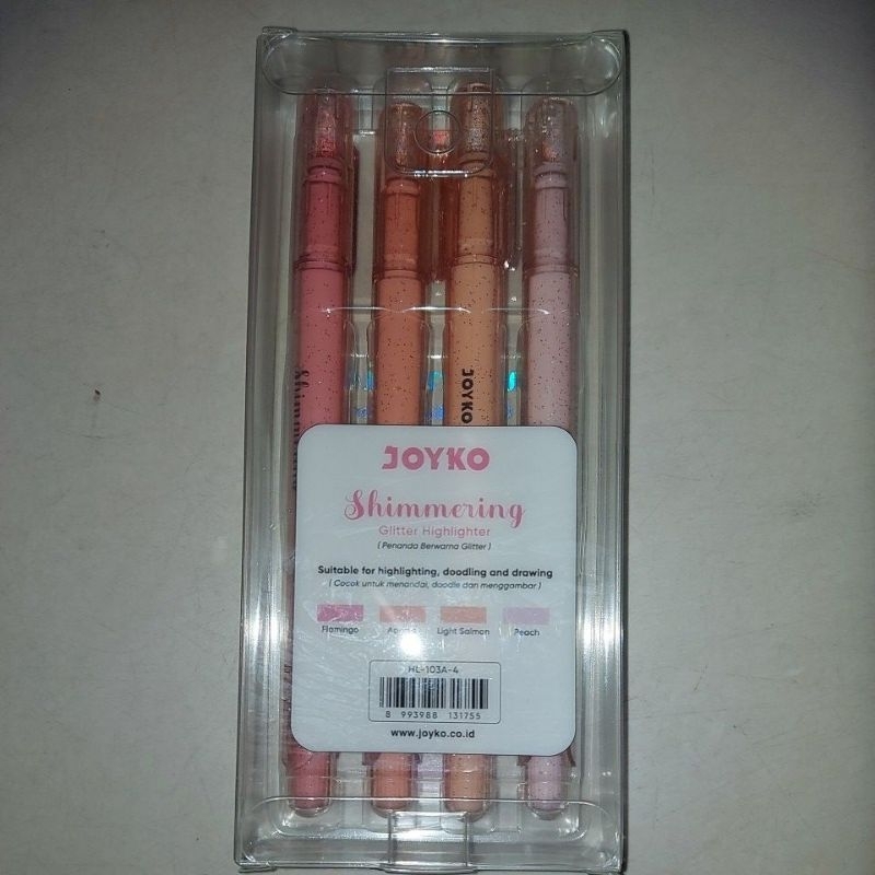 

Ay00! Highlighter Glitter Shimmering HL-103A-4 Joyko