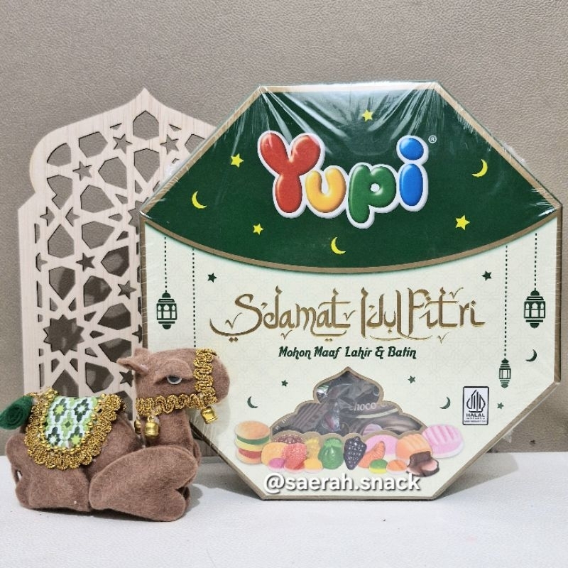 

Yupi Gummy Candy Edisi Idul Fitri Kemasan Khusus Idul Fitri 200 gram