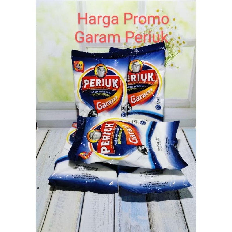 

Garam Periuk Konsumsi 250gr (Promo Murah Min.4 Pcs)