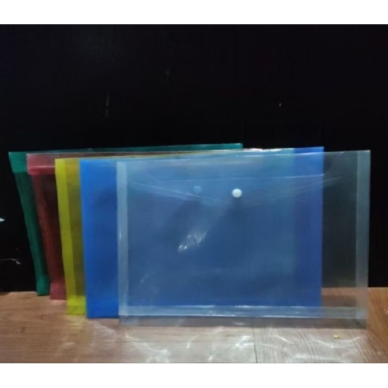 GROSIR(1lsn) MAP Kancing Plastik F4 // Map document // map kancing murah // map data