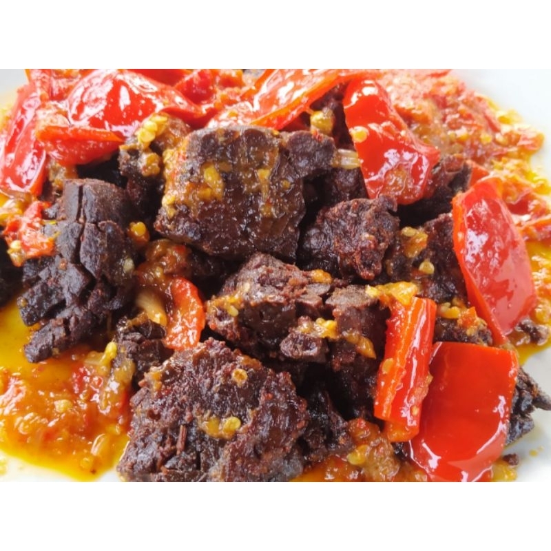 

Dendeng Paru Balado Dapur WH (Cabe Merah) 1/2 KG
