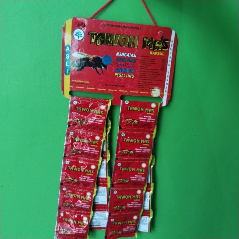 tawon mas kapsul renteng asamurat original