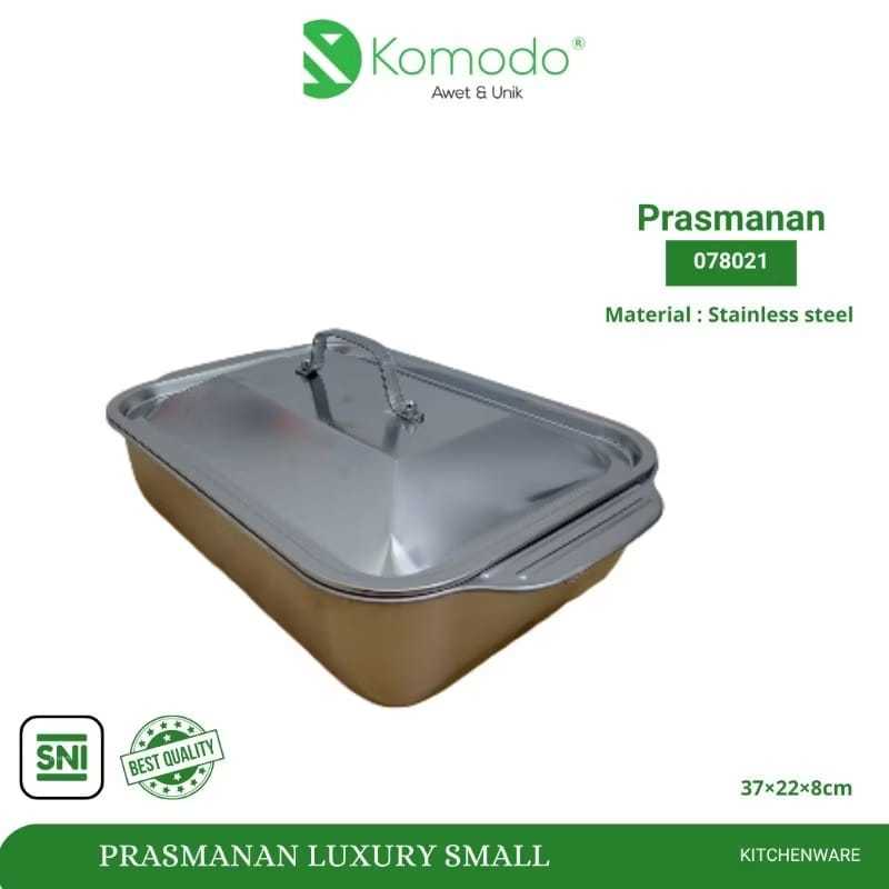 PRASMANAN STENLIS KOMODO PRASMANAN LUXURY SMALL STAINLESS STEEL TEBAL