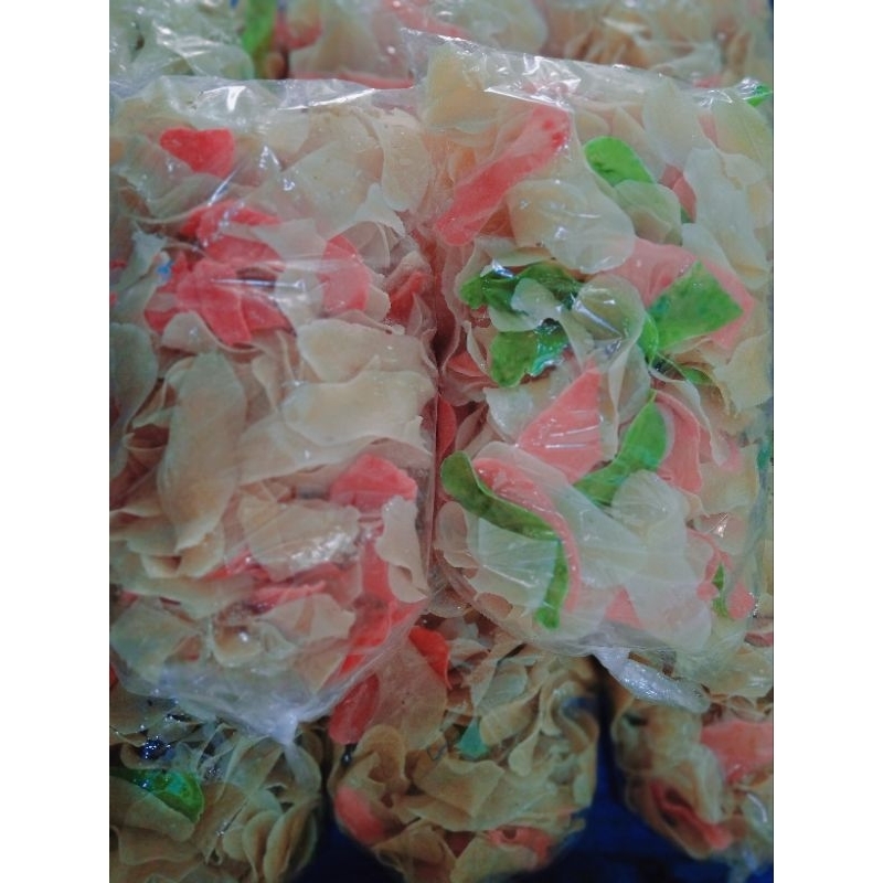 

Kerupuk singkong mentah aseli 1 kilo gurih renyah nagih siap goreng