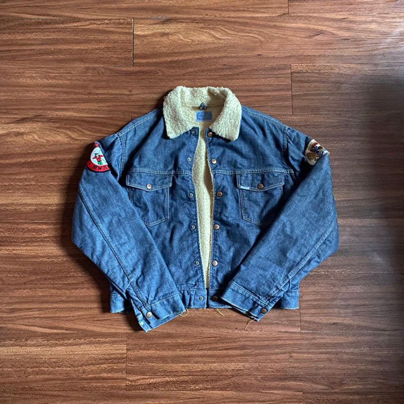 Genuine Roebucks Sherpa Jacket Boxy Fit Preloved