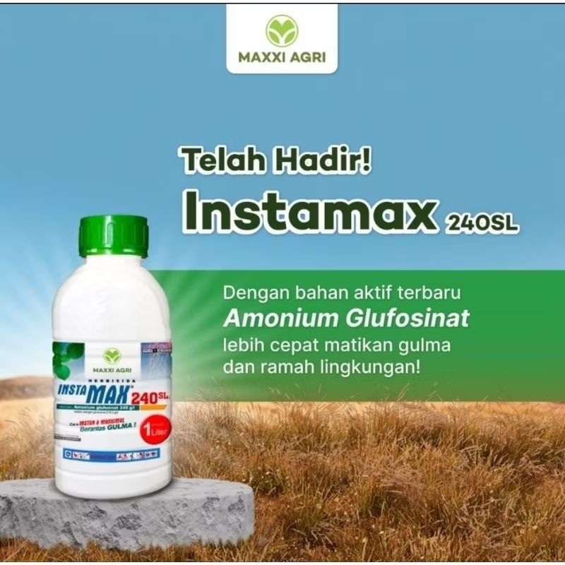 herbisida instamax 240 sl 1l basmi rumput lulangan grinting