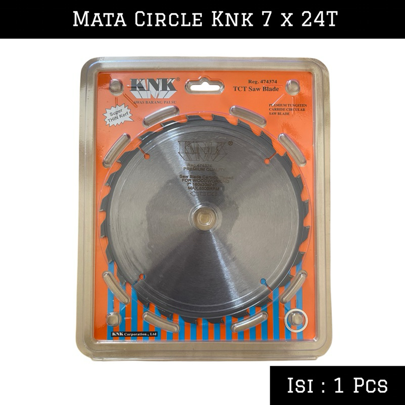 Mata Circle Knk Circular Gergaji 7 x 24 T | Mata Circle KnK 24