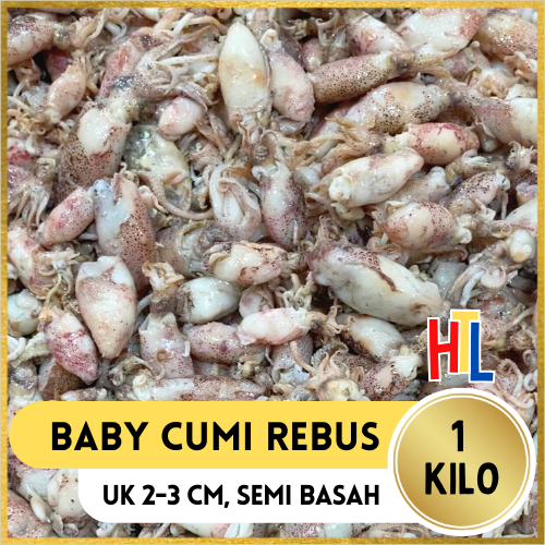 

Ikan Asin | Cumi Asin | Baby Cumi Rebus 1Kg