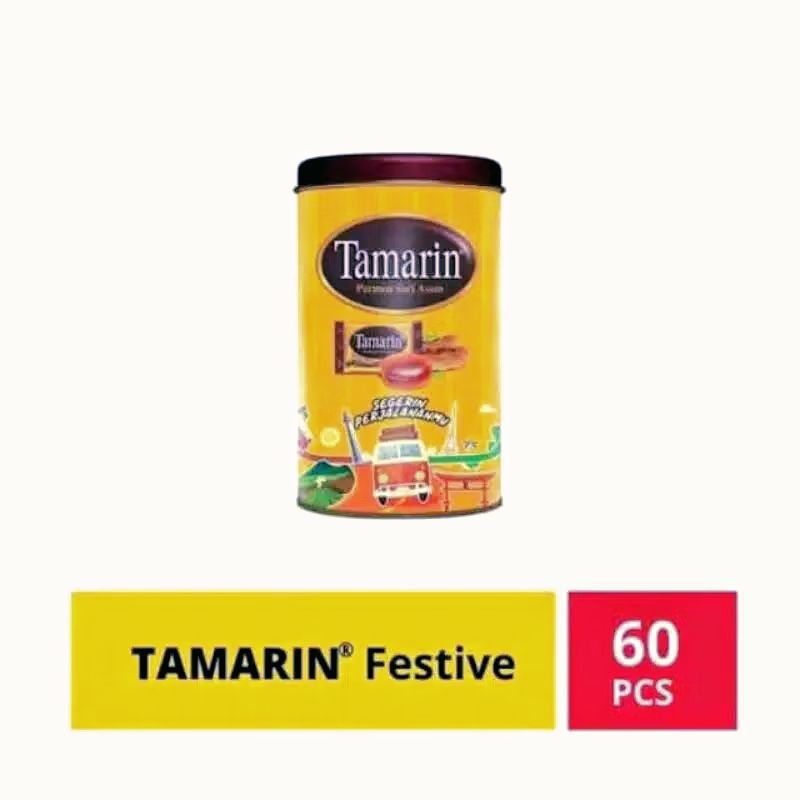 

Tamarin Festive 162gr – Permen Asam Kaleng, Rasa Segar & Nikmat!