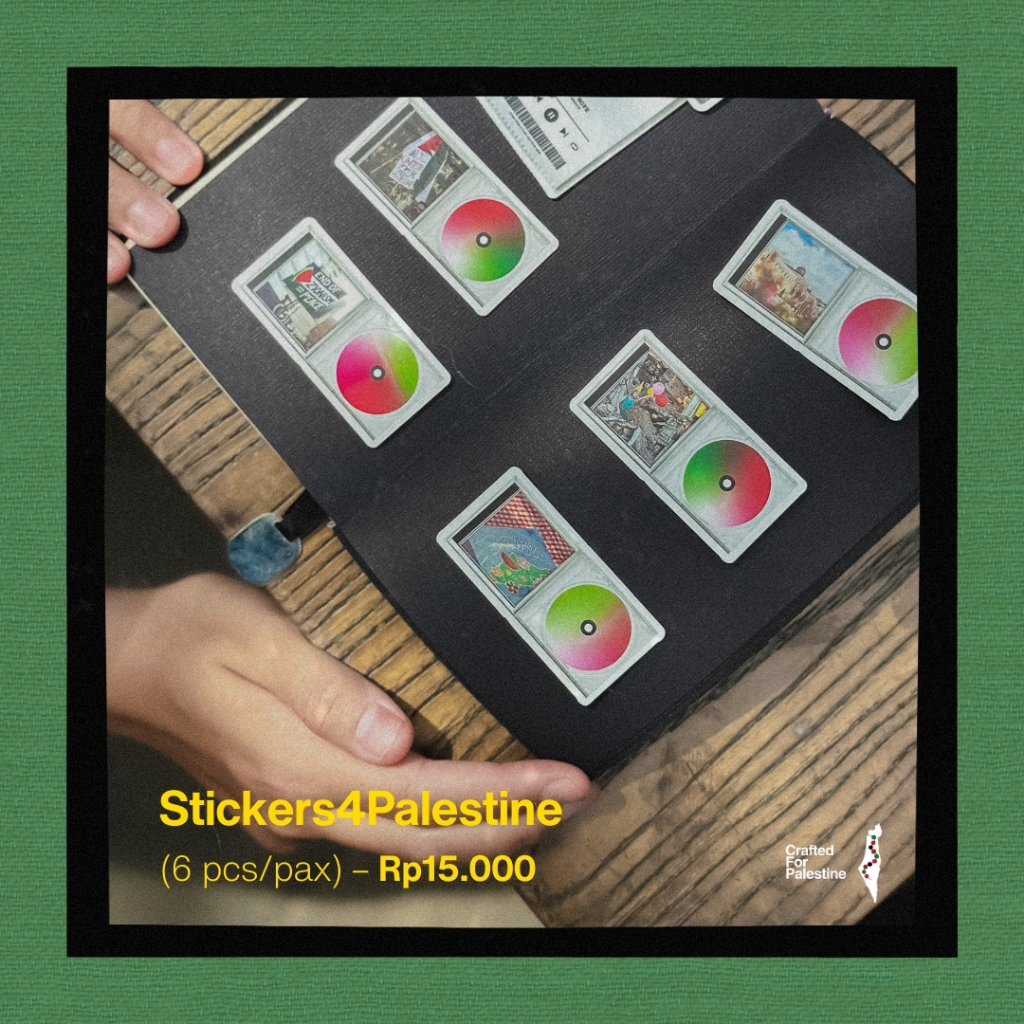 

[PRE-ORDER] Stickers4Palestine (Sticker Palestina)