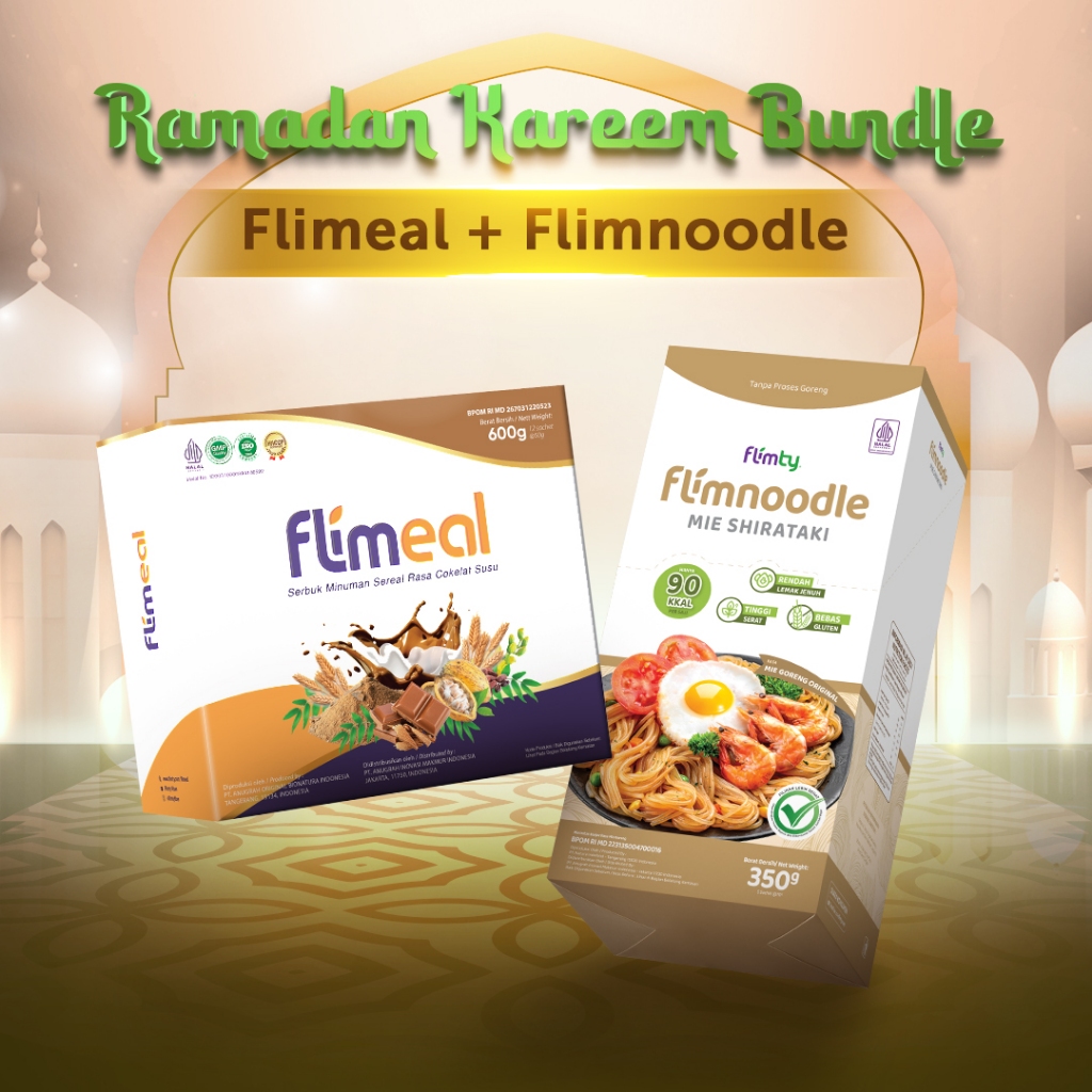 

Ramadan Kareen Bundle - 1 Box Flimeal + 1 Box Flimnoodle