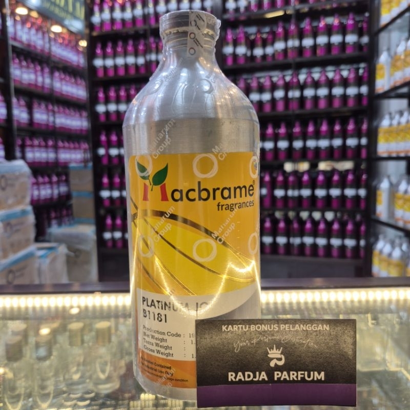 PLATINUM JO BY MACBRAME KEMASAN SEGEL PABRIK 1KG SEARAH JLO PLATINUM