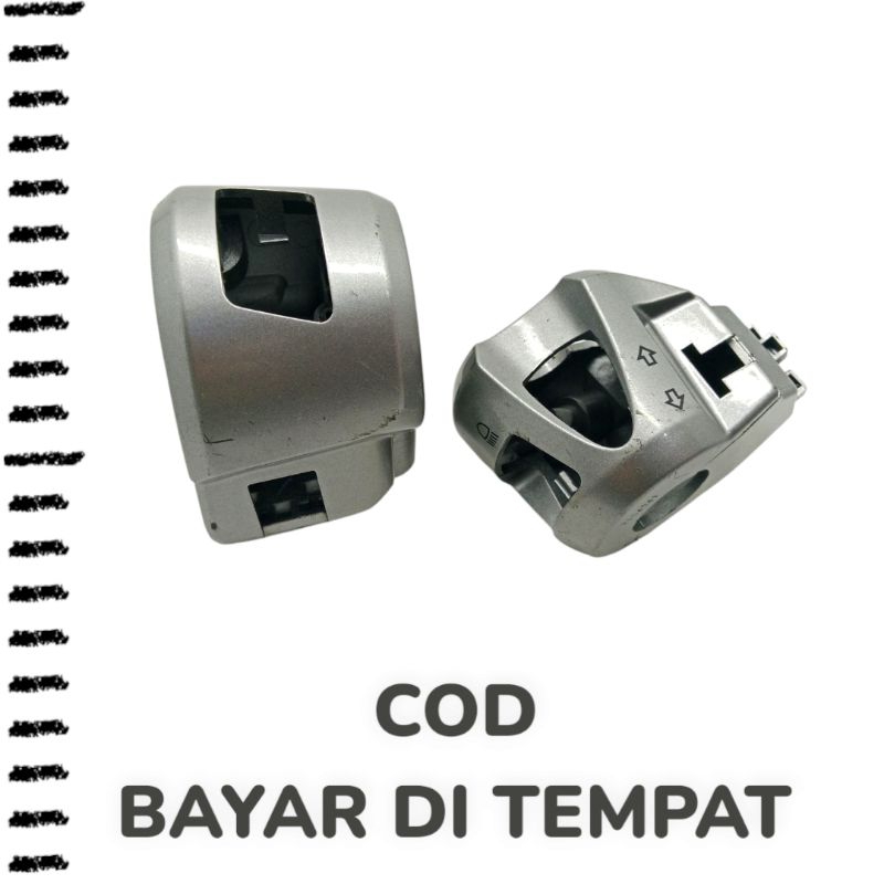 Saklar holder set rumah saklar motor honda scoopy new keyless 2020-2024