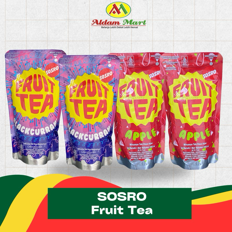 

A.M/ SOSRO FRUIT TRA 200ml