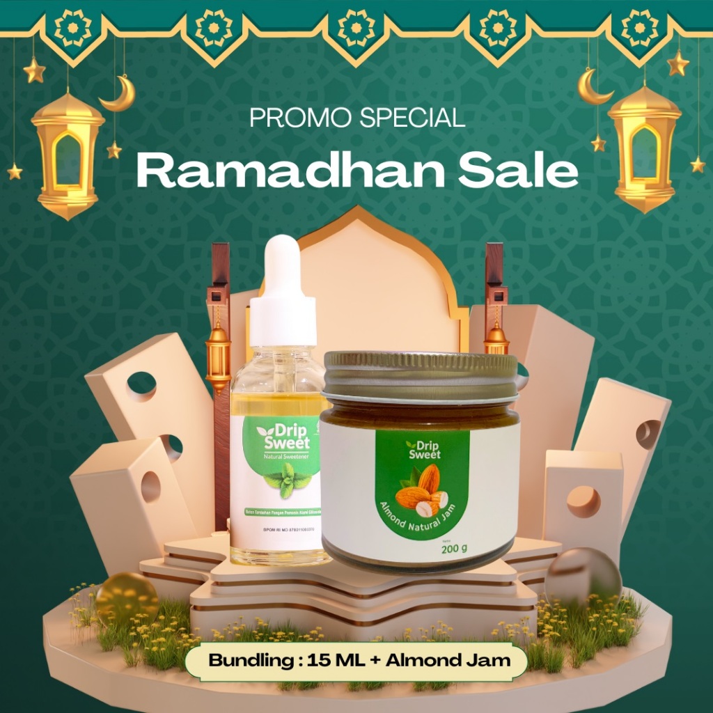 

SPECIAL RAMADHAN 15ML + ALMOND JAM 200gr