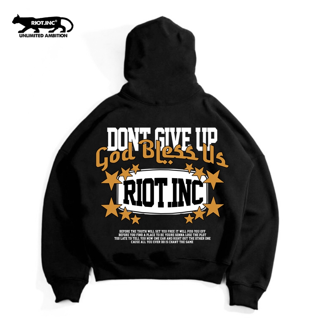 Hoodie Boxy Blees Us Riot | Riot.inc | Hoodie Pria Wanita