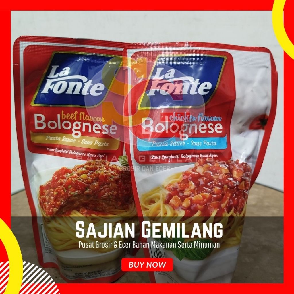 

La Fonte Beef & Chicken Flavour Bolognese - Grosir