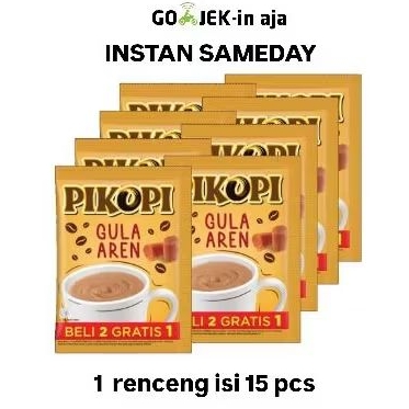 

Kopi pikopi gula aren renceng 15pcs (INSTAN SAMEDAY)