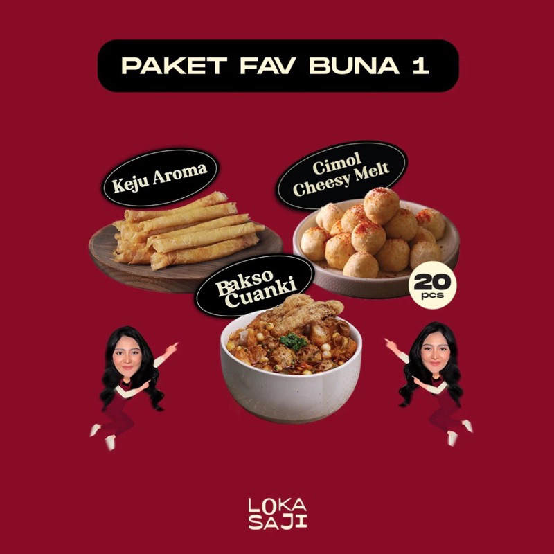 

(READY) LOKASAJI - PAKET FAVORIT BUNA