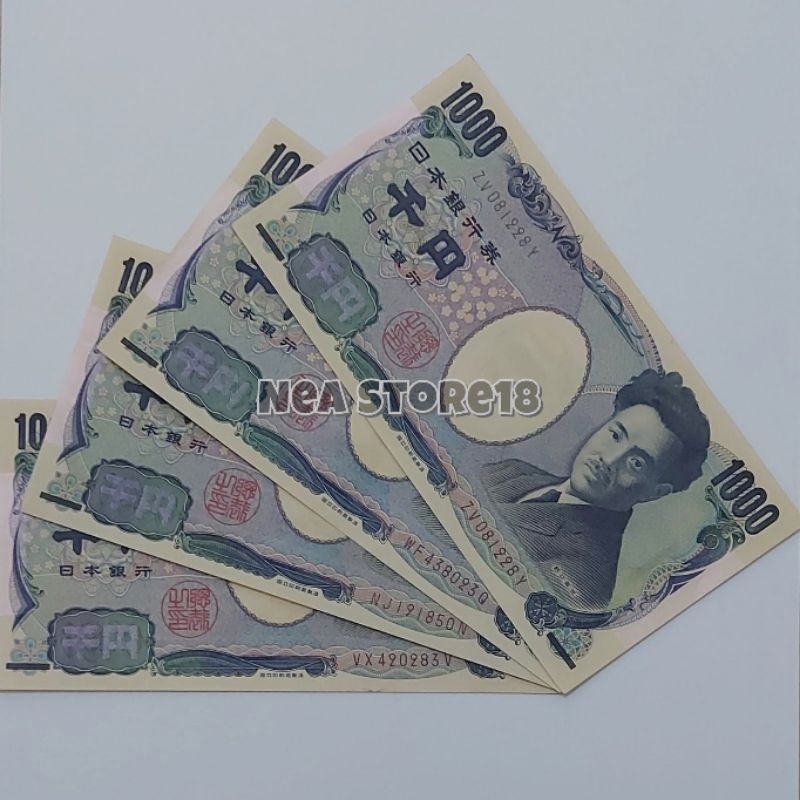 Souvenir Satu Set Paket Lengkap Jepang 1000 Dan 5000 Yen