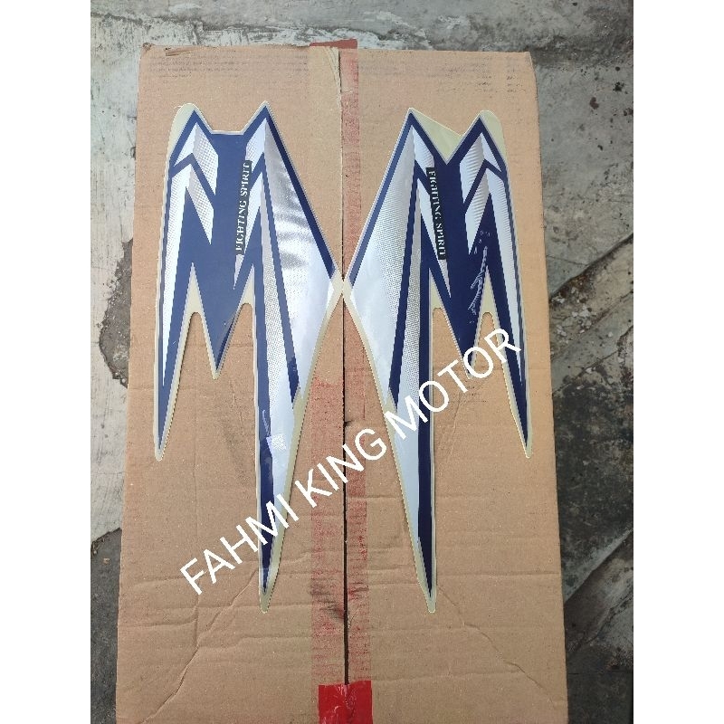 LIST STRIKER STRIPING HIJAU BOTOL 2002 RX KING TANGKI RX KING KANAN KIRI