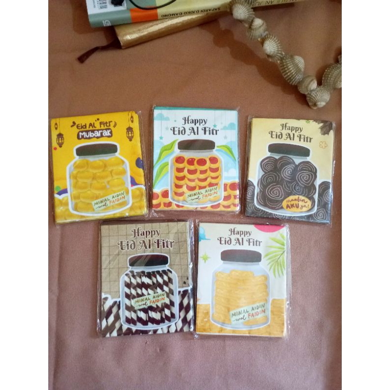 

[1 pack isi 10pcs] Amplop Lebaran Medium Seri Cookies | Amplop Lebaran Baru | Amplop Lebaran Unik