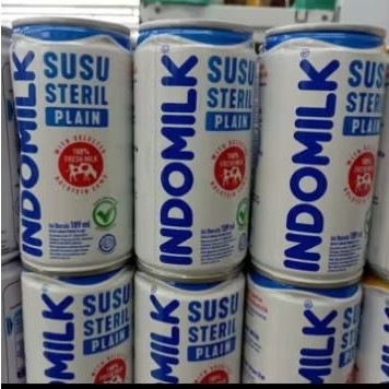 

Indomilk Susu Steril Plain Kaleng 189ml 1 dus isi 24pcs