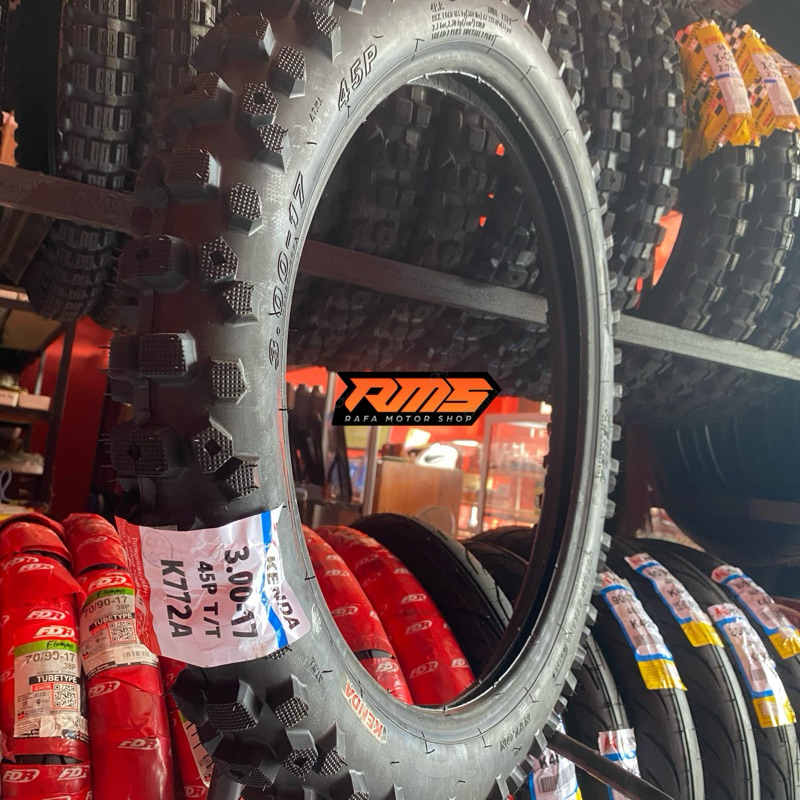 KENDA K772A CROSS 3.00-17 TUBE TYPE - Ban luar cross ukuran 3.00 ring 17