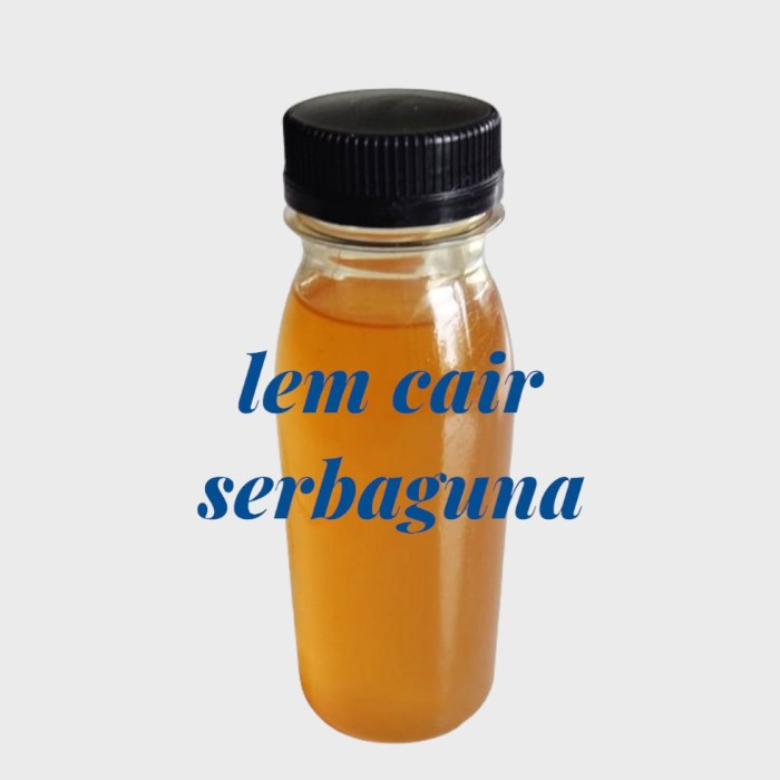 

Lem Cair Serbaguna - Lem kuning - Lem Aibon - Lem Perekat Busa - Lem Biasa Tanpa Corong