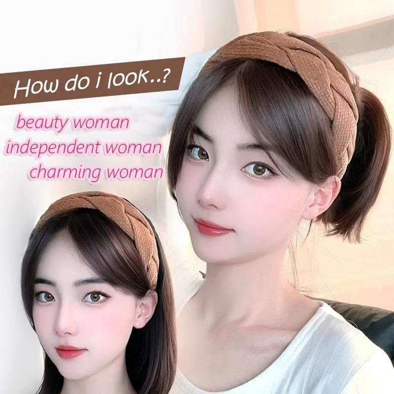 wig bando bob wig bando pendek