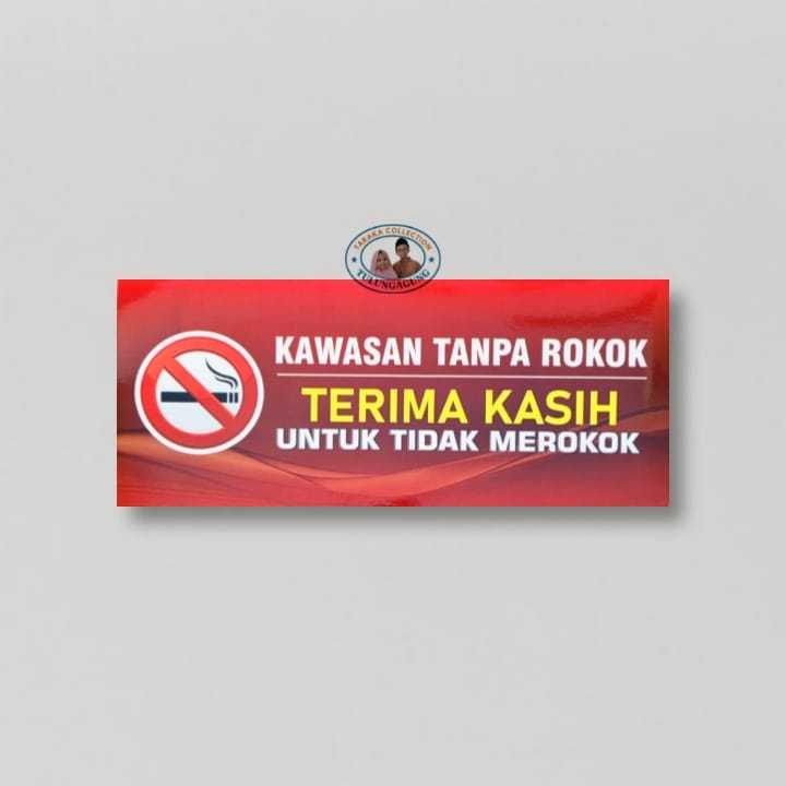 

Stiker Kawasan Tanpa Rokok | Area dilarang Merokok | Terima kasih Tidak Merokok | Bahan Chromo