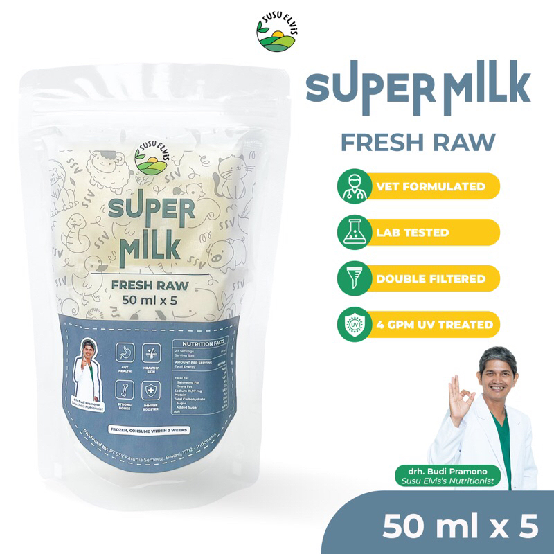 

Susu Elvis - Super Milk - Fresh Raw 50 ml x 5