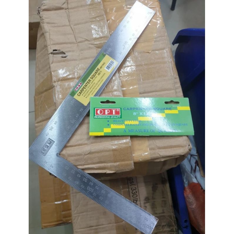 

Penggaris Siku Tukang 40 x 60cm Steel Carpenter Square