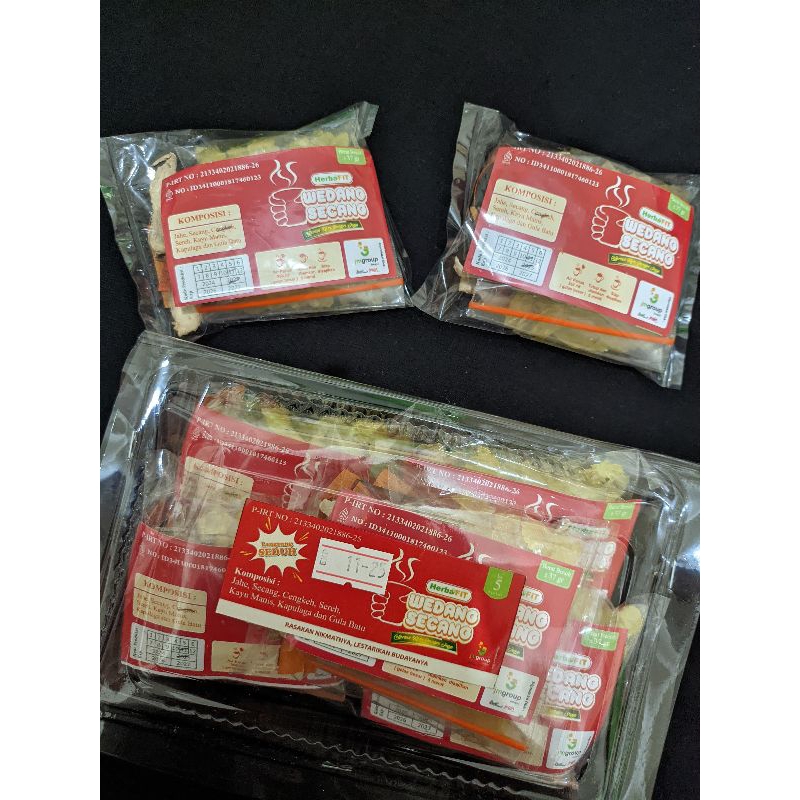 

wedang secang kemasan sachet